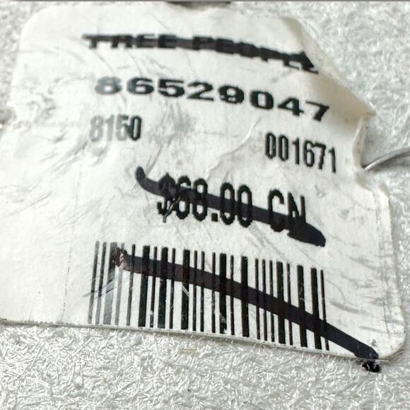 Free People Whitney Hoops Neutral Silver NWT Western Bohemian Earrings Stones - Picture 10 of 11